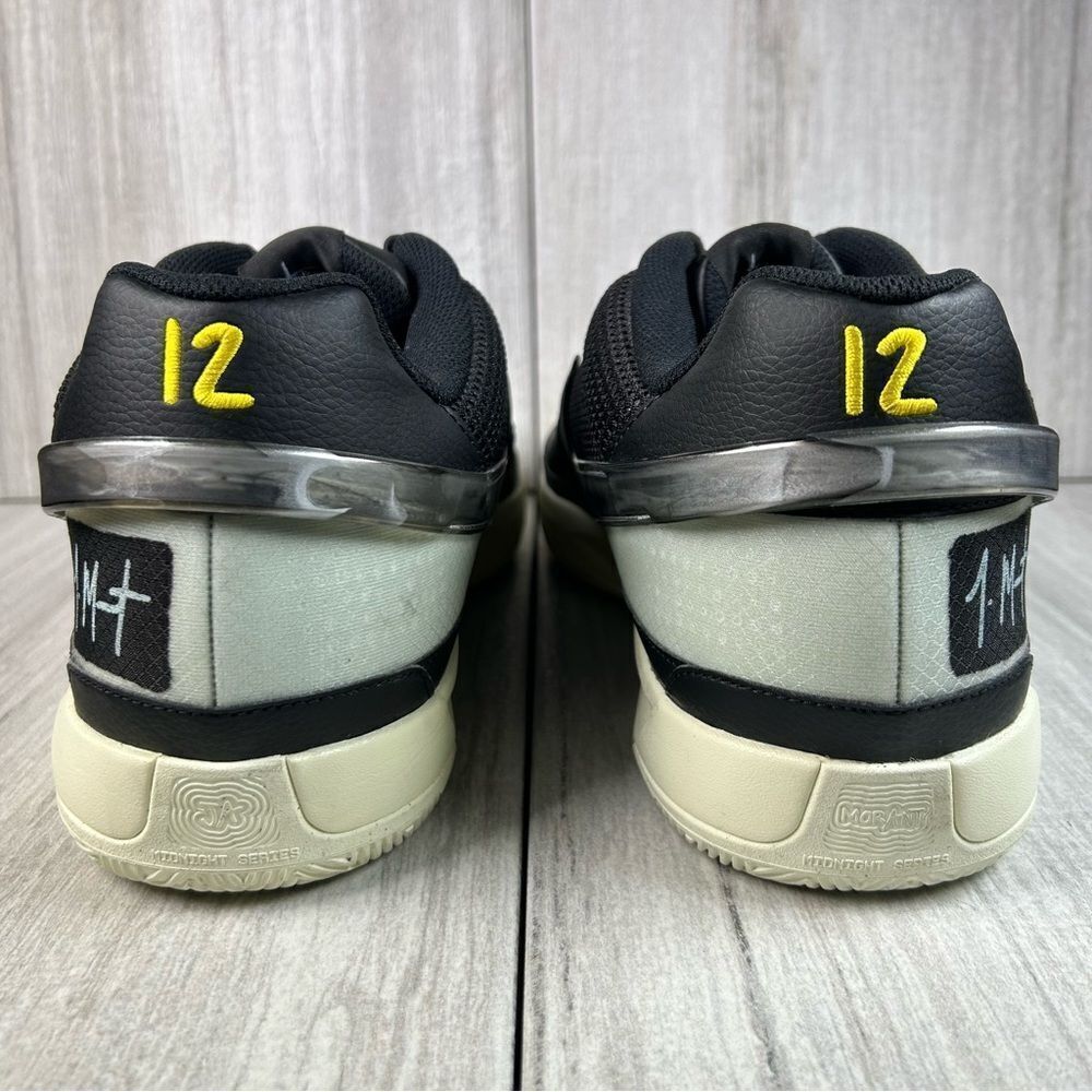 Nike Ja 1 Black Cream Athletic Basketball Sneaker Shoes dr8785-002 Men’s Size 17 - Picture 7 of 10